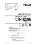 Сервисная инструкция TEAC CR-H238I, H248, H258I