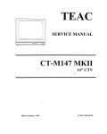 Сервисная инструкция Teac CT-M147MK2