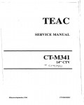 Сервисная инструкция Teac CT-M341