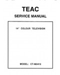 Сервисная инструкция Teac CT-M3413