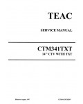 Сервисная инструкция Teac CT-M341TXT