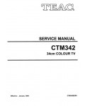 Сервисная инструкция Teac CT-M342