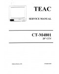 Сервисная инструкция Teac CT-M4801