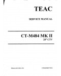 Сервисная инструкция Teac CT-M484-MKII