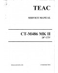 Сервисная инструкция Teac CT-M486MK2