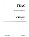 Сервисная инструкция Teac CT-M4895