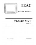 Сервисная инструкция Teac CT-M489MKII