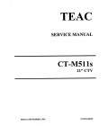 Сервисная инструкция Teac CT-M511