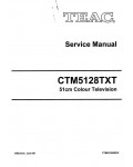 Сервисная инструкция Teac CT-M5128TXT