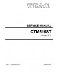 Сервисная инструкция Teac CT-M516ST