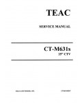 Сервисная инструкция Teac CT-M631S