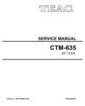 Сервисная инструкция Teac CT-M635