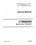 Сервисная инструкция Teac CT-M6828S