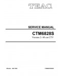 Сервисная инструкция Teac CT-M6828V2