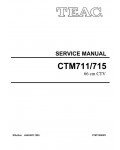 Сервисная инструкция Teac CT-M715S
