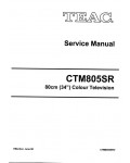 Сервисная инструкция Teac CT-M805SR