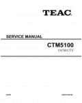 Сервисная инструкция Teac CTM5100