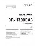 Сервисная инструкция Teac DR-H300DAB
