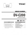 Сервисная инструкция Teac DV-C200