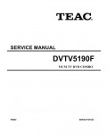 Сервисная инструкция Teac DVTV5190F
