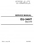 Сервисная инструкция Teac EU-34HT