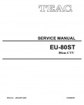 Сервисная инструкция Teac EU-80ST