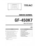 Сервисная инструкция Teac GF-450K7