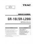 Сервисная инструкция Teac GR-10I, SR-L200
