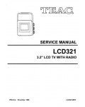 Сервисная инструкция Teac LCD321
