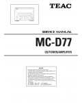 Сервисная инструкция Teac MC-D77