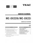 Сервисная инструкция Teac MC-DX22I, MC-DX220I