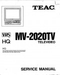 Сервисная инструкция Teac MV-2020TV