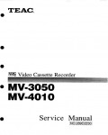 Сервисная инструкция Teac MV-3050