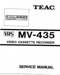 Сервисная инструкция Teac MV-435