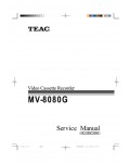Сервисная инструкция Teac MV-8080G