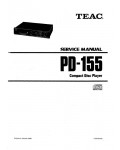 Сервисная инструкция Teac PD-155
