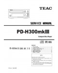 Сервисная инструкция Teac PD-H300MK3