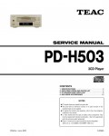 Сервисная инструкция Teac PD-H503