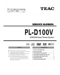 Сервисная инструкция Teac PL-D100V