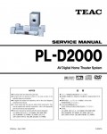 Сервисная инструкция Teac PL-D2000