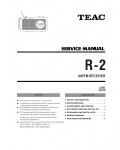 Сервисная инструкция Teac R-2