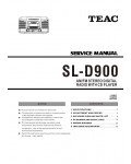 Сервисная инструкция Teac SL-D900