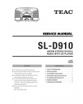 Сервисная инструкция Teac SL-D910