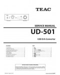 Сервисная инструкция TEAC UD-501