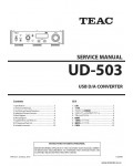 Сервисная инструкция TEAC UD-503