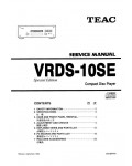 Сервисная инструкция Teac VRDS-10SE