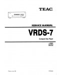 Сервисная инструкция Teac VRDS-7