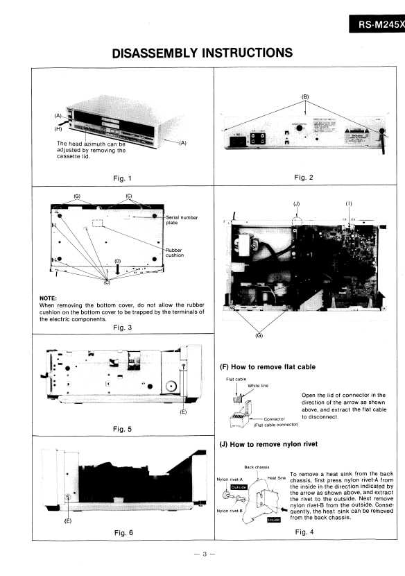 Сервисная инструкция Technics RS-M245X
