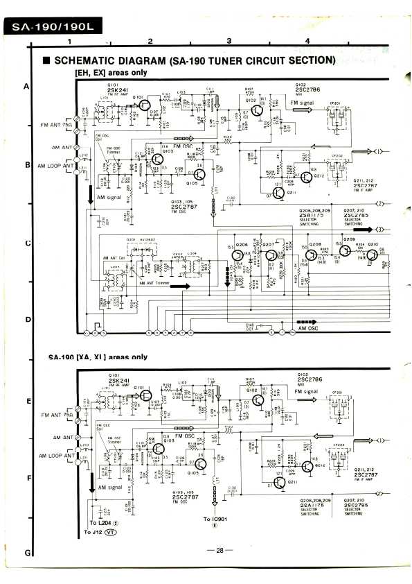 Сервисная инструкция Technics SA-190, SA-190L