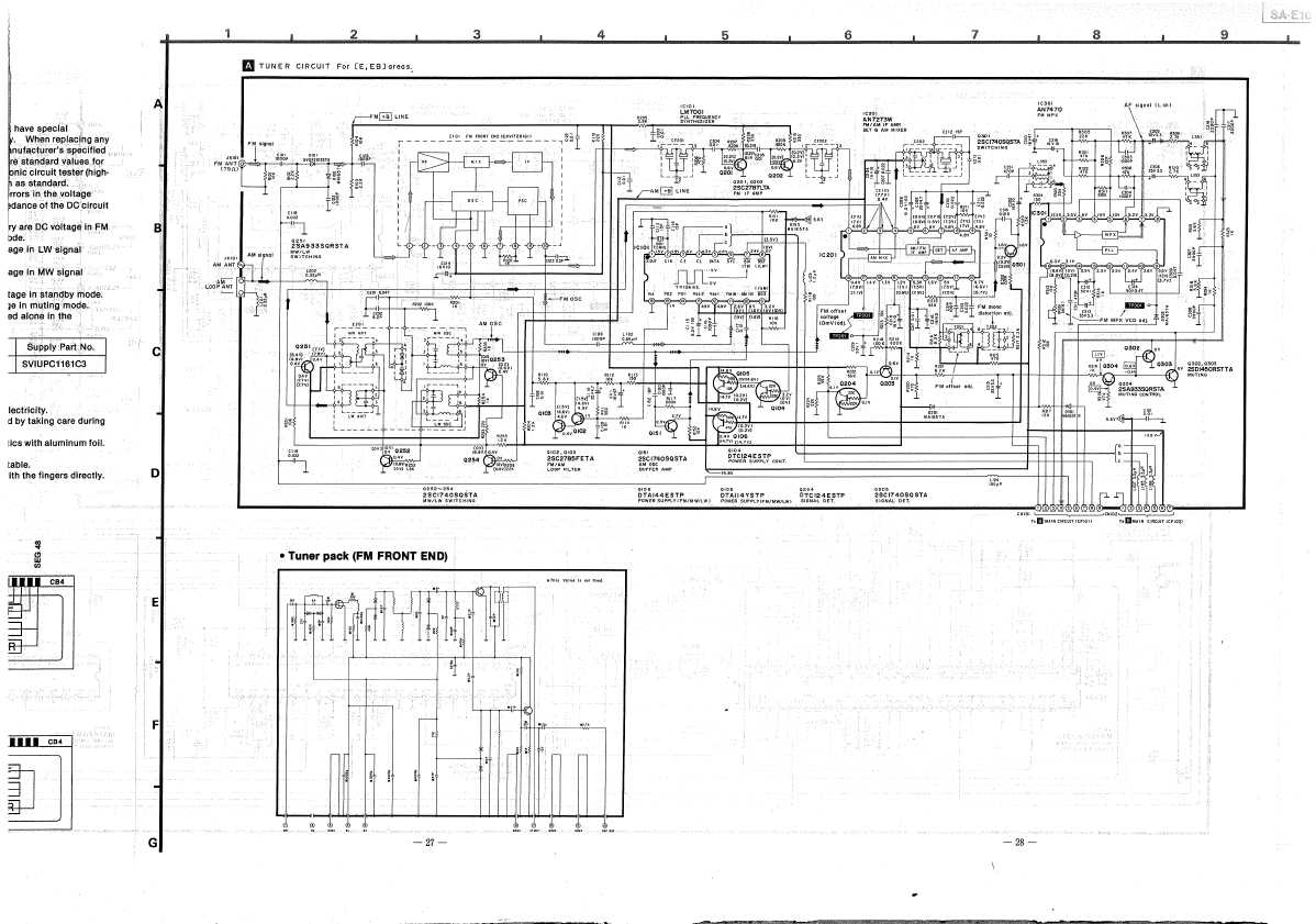 Сервисная инструкция Technics SA-E10